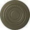 Ekena Millwork Oldham Ceiling Medallion (Fits Canopies up to 8 5/8"), Hand-Painted Painted Turtle, 18"OD x 1 1/4"P CM18OLPTF - alternate 1